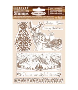 TAMPONS HD WINTER TIME 14X18CM  WTKCC169