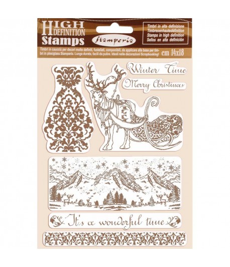 TAMPONS HD WINTER TIME 14X18CM  WTKCC169