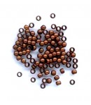 PERLES A ECRASER 2.5MM X 100 - CUIVRE