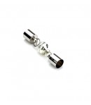 FERMOIR MAGNETIQUE POUR CORDON 6 MM - ARGENT