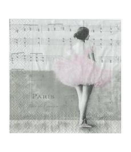SERVIETTE LA BALLERINE SAGEN