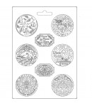 MOULE PVC FLEXIBLE FAIRY 21 X 29.7 CM - K3PTA472 STAMPERIA