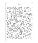 MOULE PVC FLEXIBLE GLASS EFFECT K3PTA559 STAMPERIA