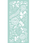 POCHOIR GRANDES ROSES 12 X 25 CM - KSTDL42 STAMPERIA