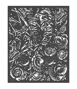 POCHOIR ICE 20X25 EP 0.25 KSTD058 STAMPERIA