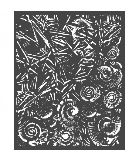 POCHOIR ICE 20X25 EP 0.25 KSTD058 STAMPERIA