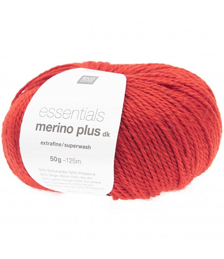 LAINE MERINO PLUS DK ROUGE  (006)