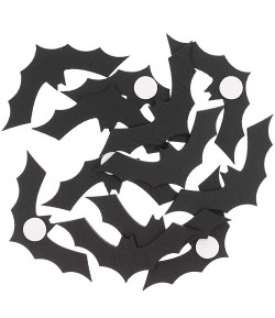 SUJETS BOIS CHAUVE SOURIS AUTOCOLLANTS X12