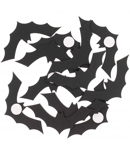 SUJETS BOIS CHAUVE SOURIS AUTOCOLLANTS X12