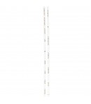 MASKING TAPE JOURS ET MOIS BLANC X10M