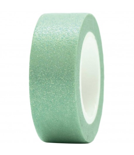 MASKING TAPE VERT PAILLETE X10M