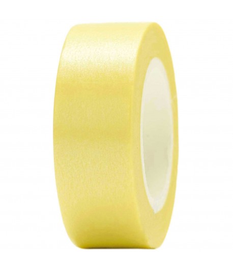 MASKING TAPE JAUNE CLAIR X10M