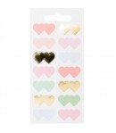 STICKERS MIX INDEX FLEURS ET ALIMENTS 10 FEUILLES