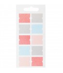 STICKERS MIX INDEX ARC EN CIEL 10 FEUILLES