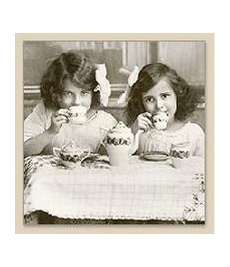 SERVIETTE L'HEURE DU THE