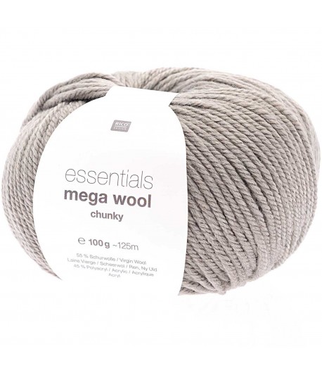 LAINE MEGA WOOL CHUNKY PIERRE (028)