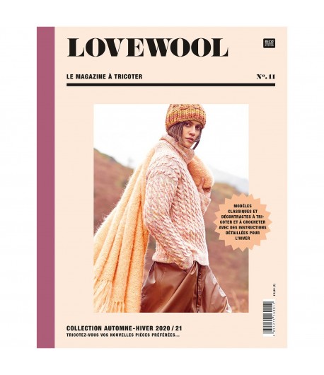 LIVRE TRICOT LOVEWOOL N° 11 AUTOMNE HIVER