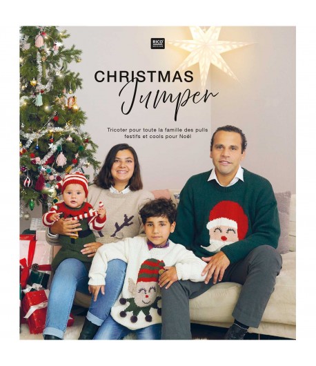 LIVRE TRICOT CHRISTMAS JUMPER RICO