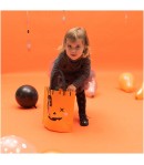 SAC CADEAU CITROUILLE 28X30CM