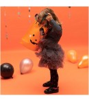 SAC CADEAU CITROUILLE 28X30CM