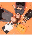 SAC CADEAU CITROUILLE 28X30CM