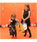 SAC CADEAU CHAT NOIR 28X30CM