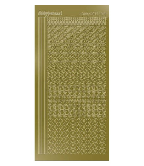 STICKERS MOTIFS OR STDM197