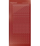 STICKERS MOTIFS ROUGE STDM194