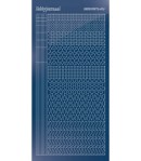 STICKERS MOTIFS BLEU VIOLINE STDM13A