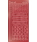 STICKERS MOTIFS ROUGE STDM16H