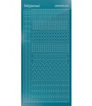 STICKERS MOTIFS TURQUOISE STDM13D