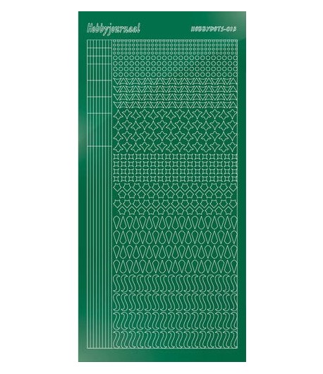 STICKERS MOTIFS VERT STDM132