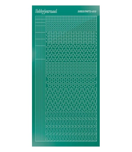 STICKERS MOTIFS VERT STDM13J