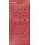 STICKERS MOTIFS ROUGE STDM13H