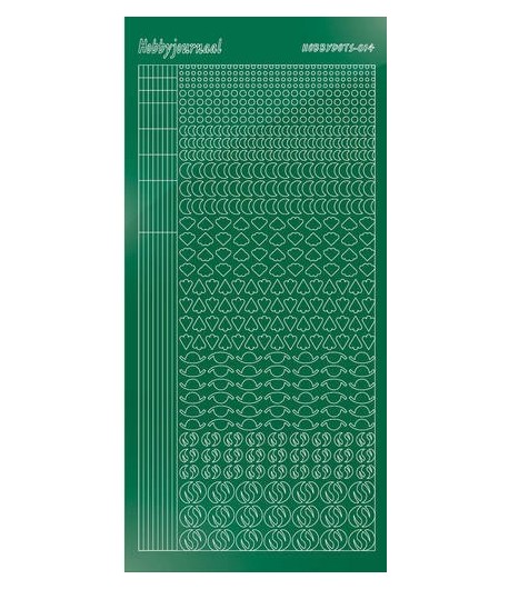 STICKERS MOTIFS VERT STDM142