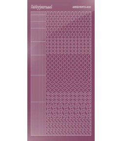 STICKERS MOTIFS ROSE PARME STDM106