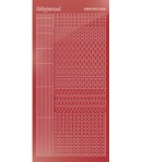 STICKERS MOTIFS ROUGE STDM09H