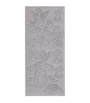 STICKERS FEES ARGENT 20380/1925S