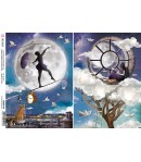 PAPIER DE RIZ IN THE MOONLIGHT 21 X 29.7CM CBRP139