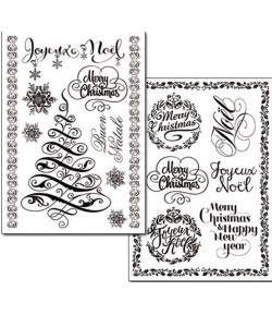 2 PAPIERS TRANSFERT NOEL DFTR049