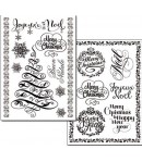 2 PAPIERS TRANSFERT NOEL DFTR049