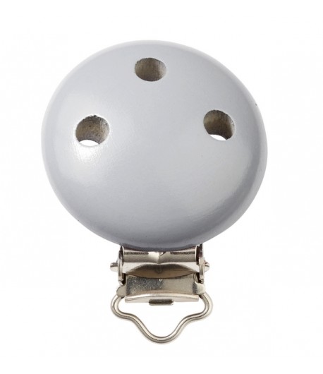 ATTACHE TETINE BOIS - GRIS