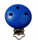 ATTACHE TETINE BOIS - BLEU FONCÉ