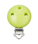 ATTACHE TETINE BOIS - VERT POMME