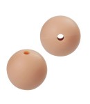 4 PERLES EN SILICONE 15 MM - PECHE