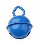 4 GRELOTS EN METAL 15 MM - BLEU