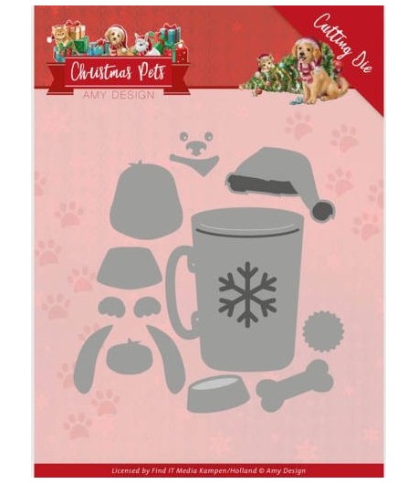 DIES CHRISTMAS DOG - ADD10213