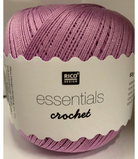 COTON MERCERISE ESSENTIALS CROCHET - LILAS (006)