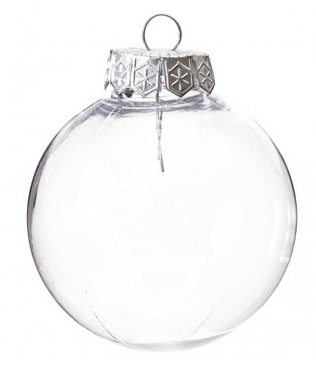 BOULE EN PLASTIQUE 7 CM
