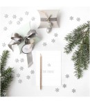 PINCES A LINGE EN BOIS CHAMPIGNONS ARGENT  X4